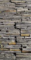 Wallstone N 3005 - Black&Rusty Slate hrubý na síti